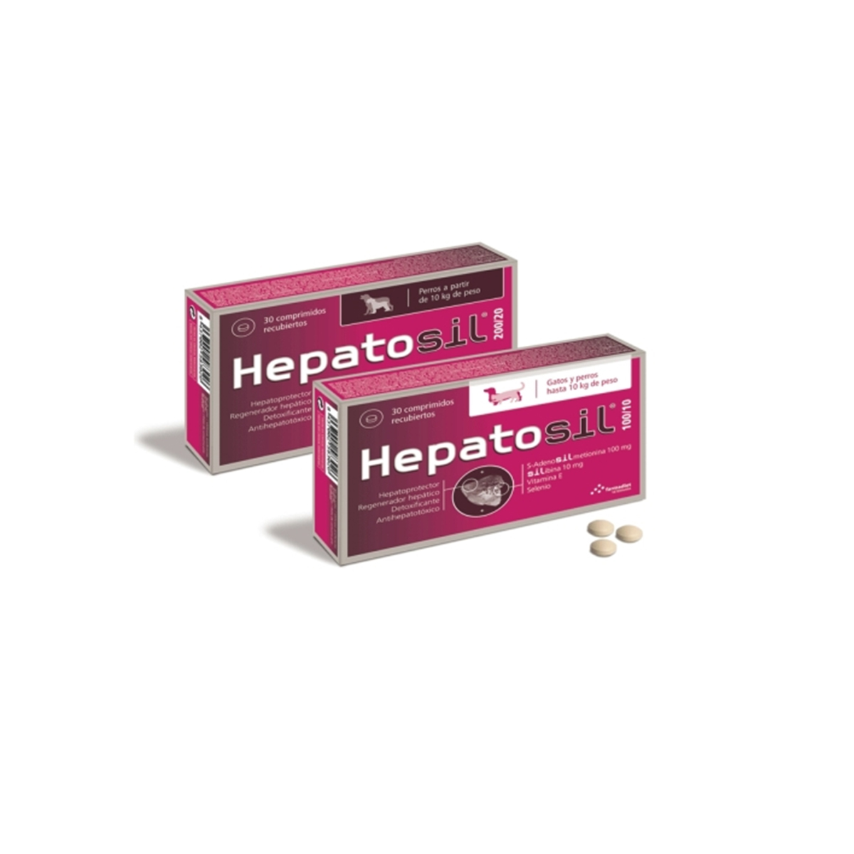 Hepatosil 200/20 x 30 tablete imagine