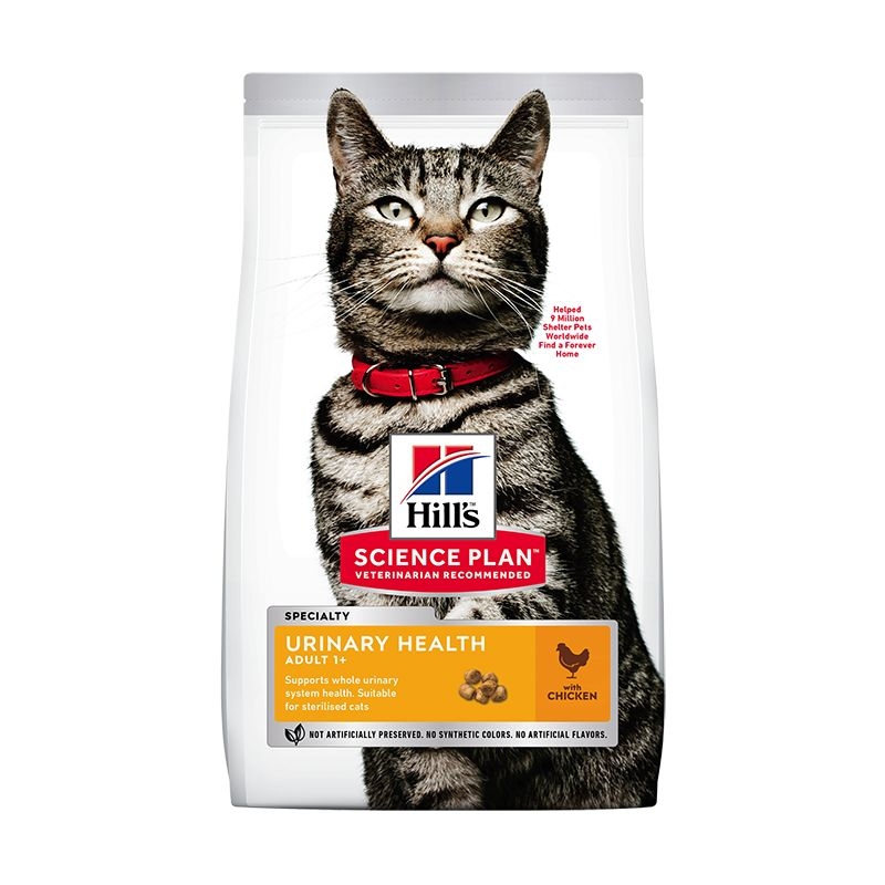 Hill's sp adult urinary health hrana pentru pisici cu pui 300 g