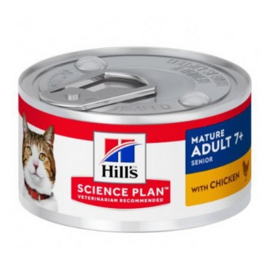 Hill’s SP Feline Mature Chicken, 82 g (conserva) petmart
