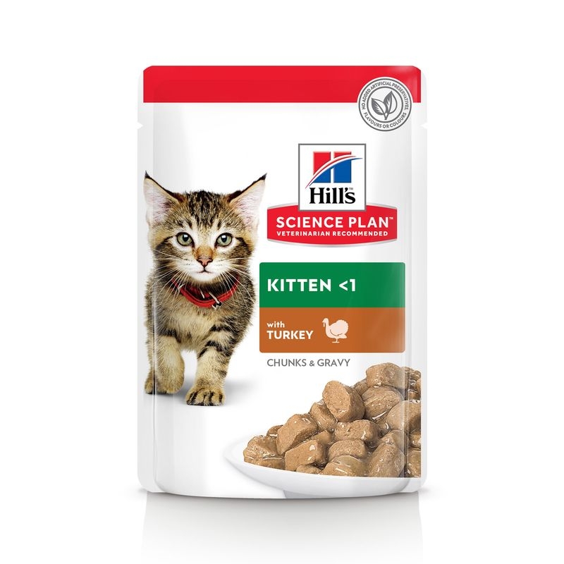 Hill’s SP Feline Kitten Turkey, 85 g (plic) Hill's imagine 2022
