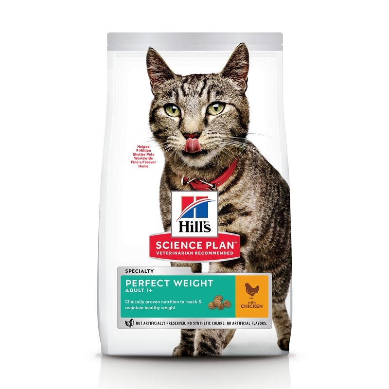 Hill's sp perfect weight adult hrana pentru pisici 2.5 kg