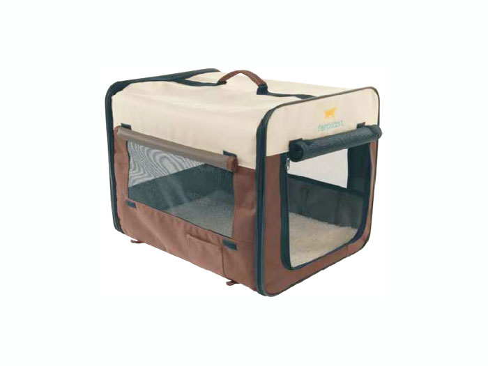 Geanta transport holiday 2 maro / bej, 46 x 36 x 41 cm