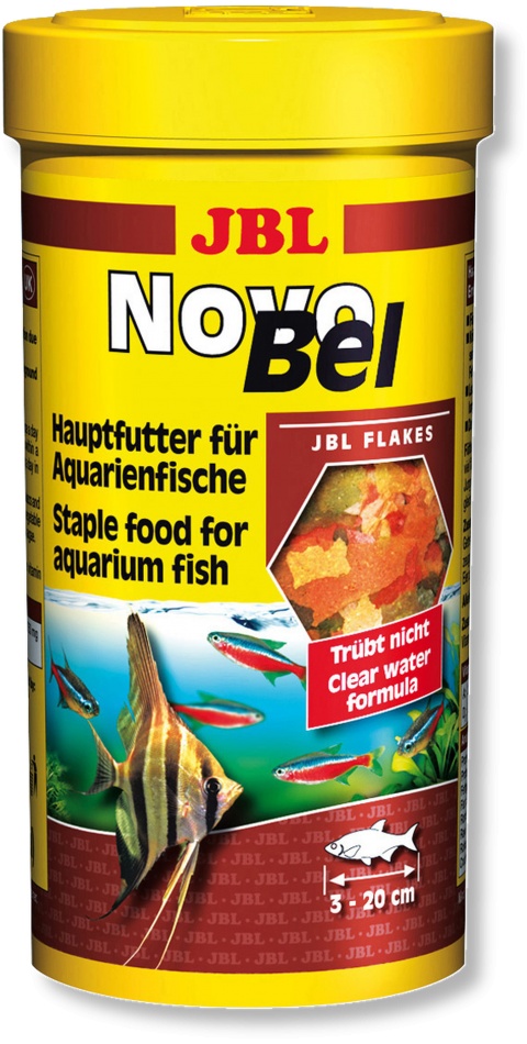 Hrana fulgi pentru toate speciile JBL NovoBel 100 ml JBL