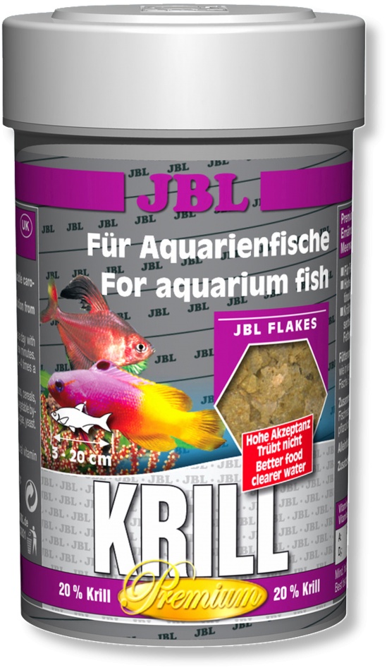 Hrana fulgi premium pentru toate speciile JBL Krill 100 ml JBL