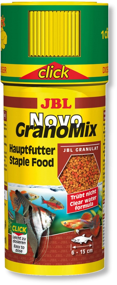 Hrana granule pentru toate speciile JBL NovoGranoMix Click 250ml JBL imagine 2022