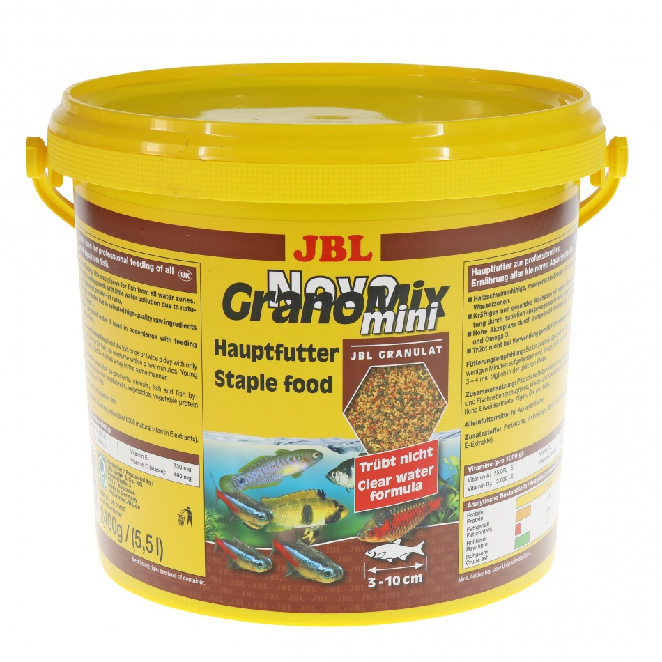 Hrana granule pentru toate speciile JBL NovoGranoMix mini 5,5 l JBL