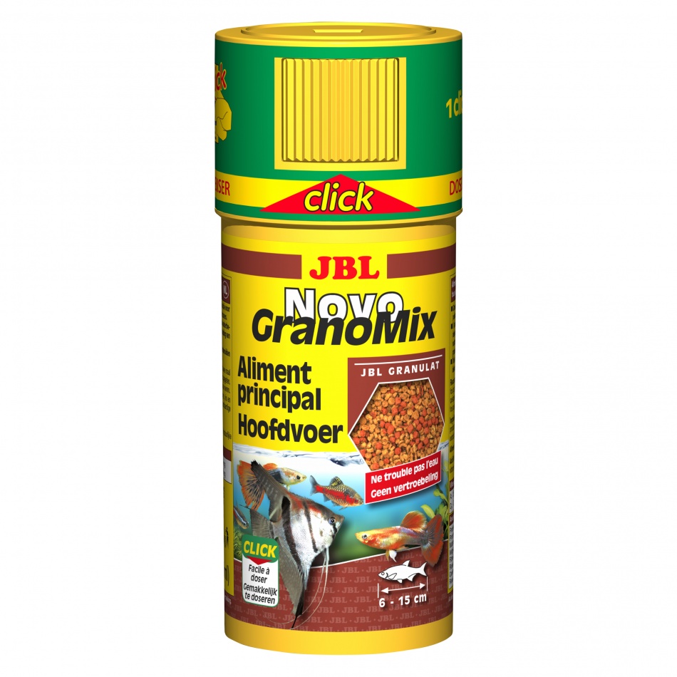 Hrana granule pentru toate speciile JBL NovoGranoMix mini Click 100ml JBL