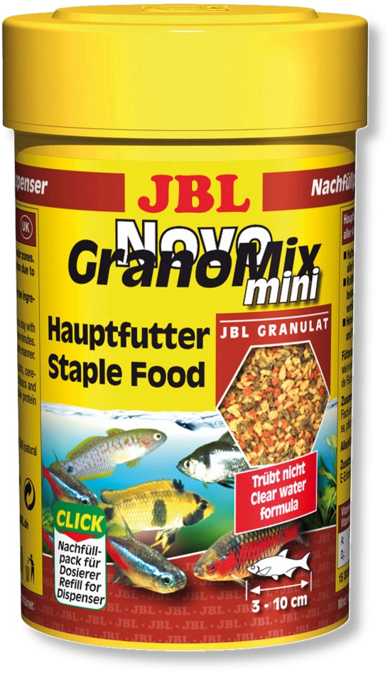 Hrana granule pentru toate speciile JBL NovoGranoMix mini Refill 100ml petmart