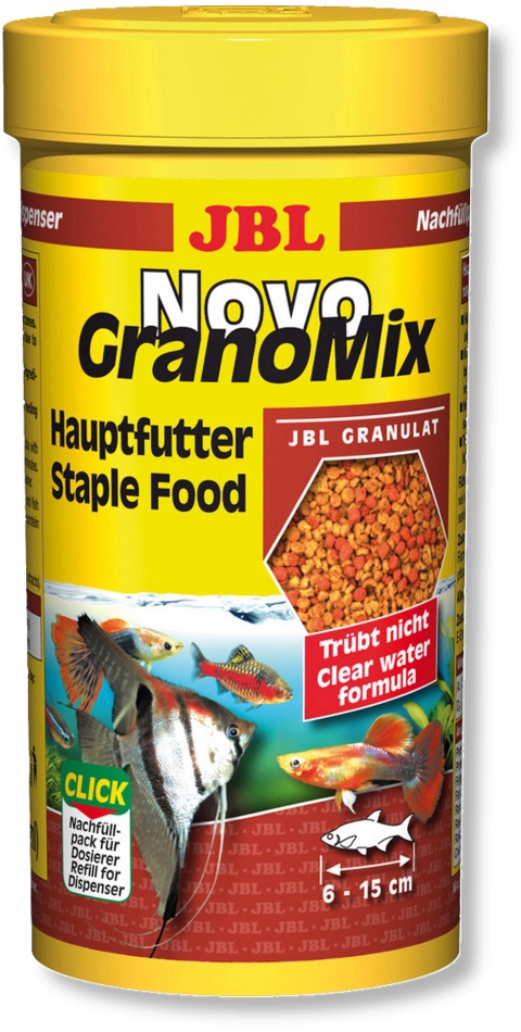 Hrana granule pentru toate speciile JBL NovoGranoMix Refill 250ml petmart