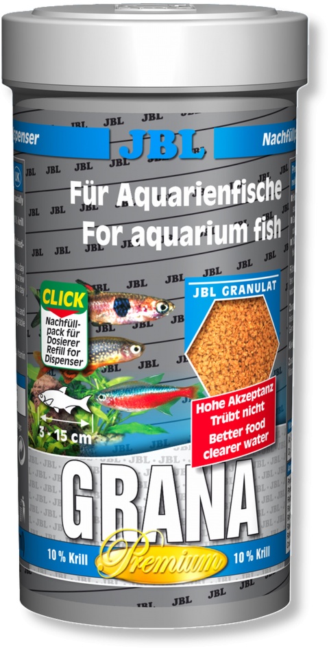 Hrana granule premium pentru toate speciile JBL Grana 250 ml Refill petmart