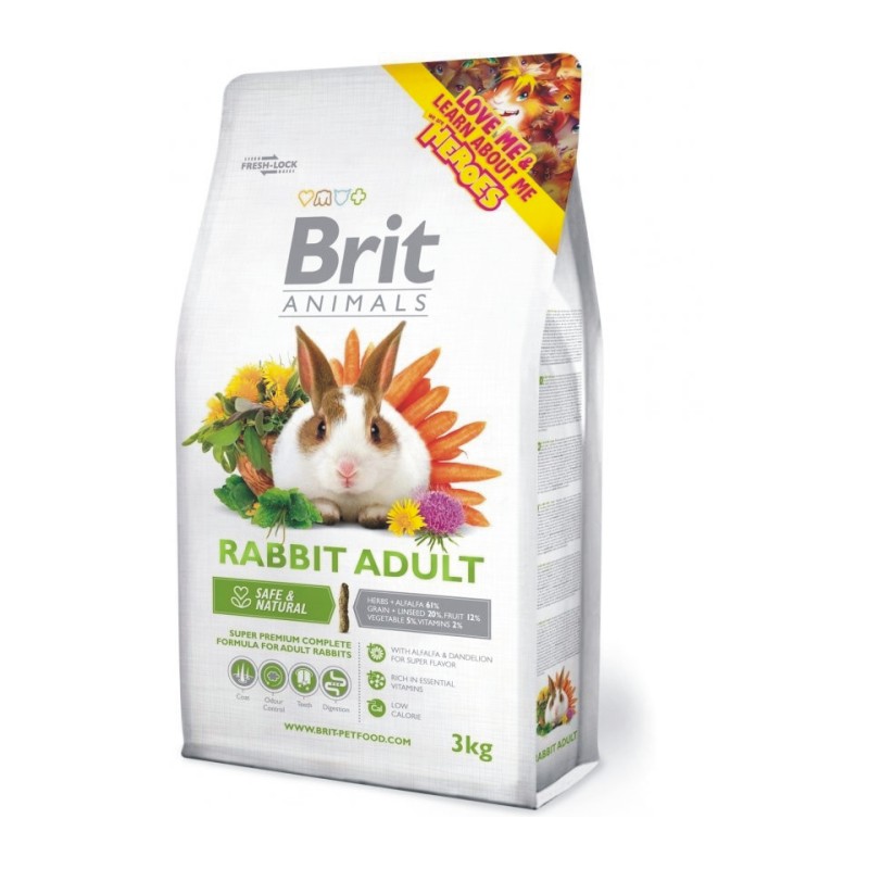 Brit animals iepure adult 300g