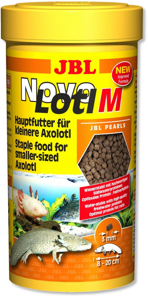 Hrana speciala peleti JBL NovoLotl M 250ml petmart