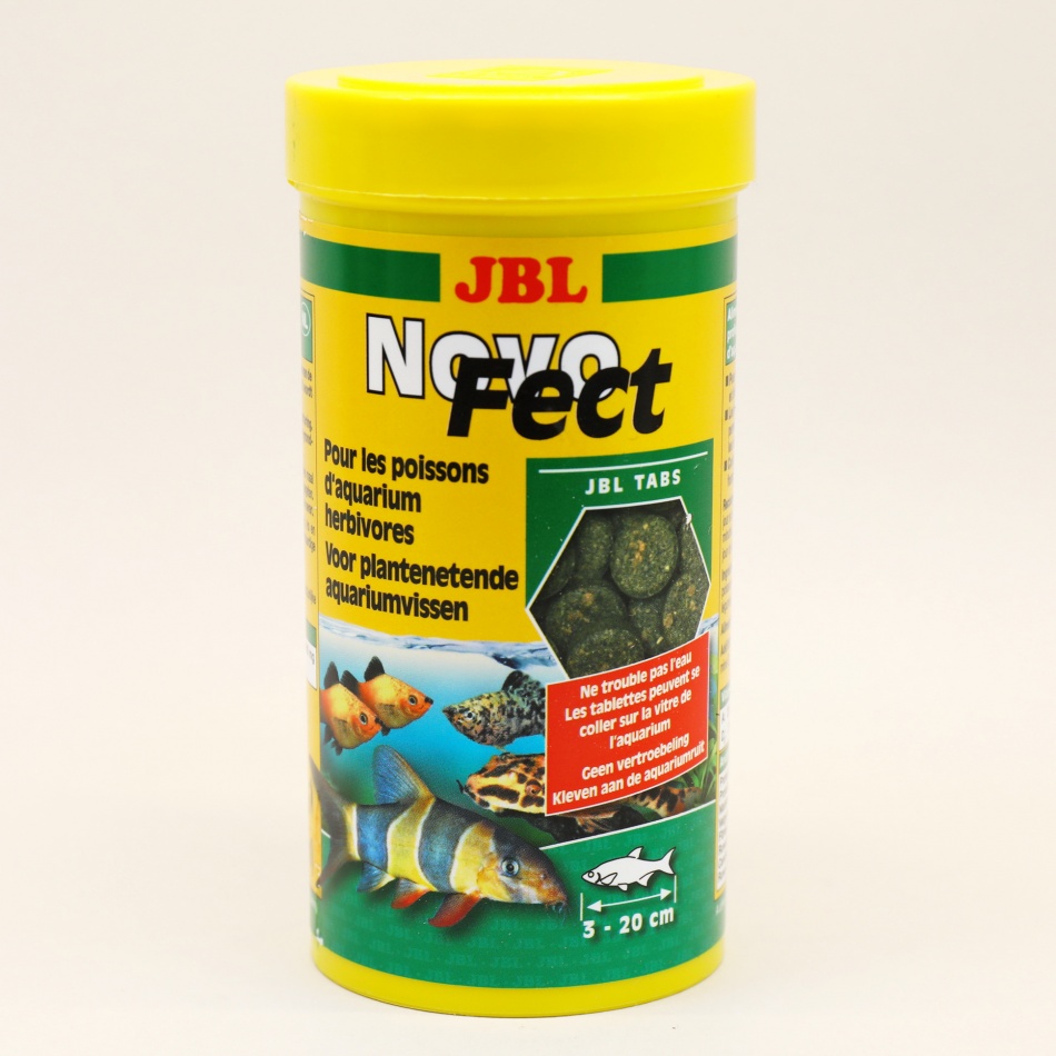 Hrana tablete pentru erbivori JBL NovoFect 100 ml JBL imagine 2022