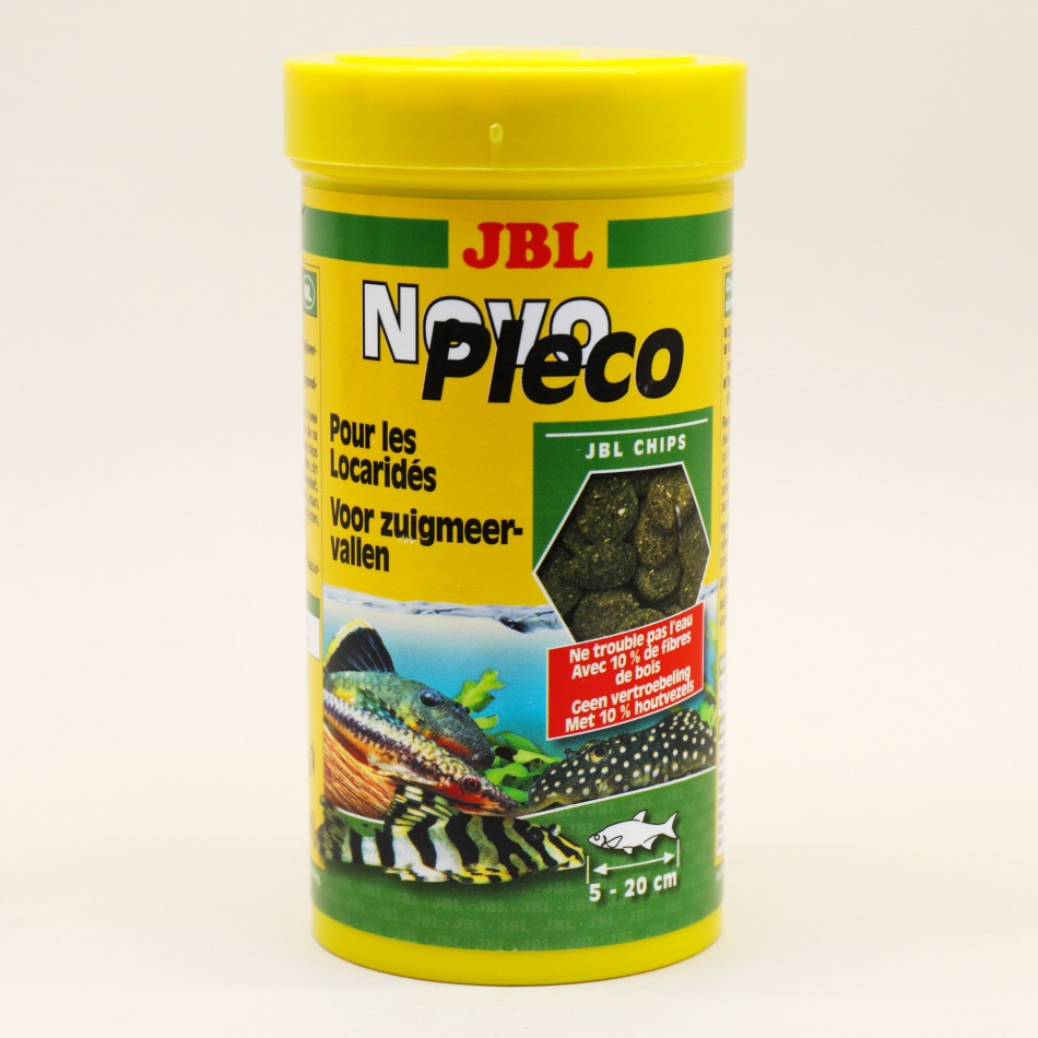 Hrana tablete pentru pesti erbivori JBL NovoPleco 250 ml JBL