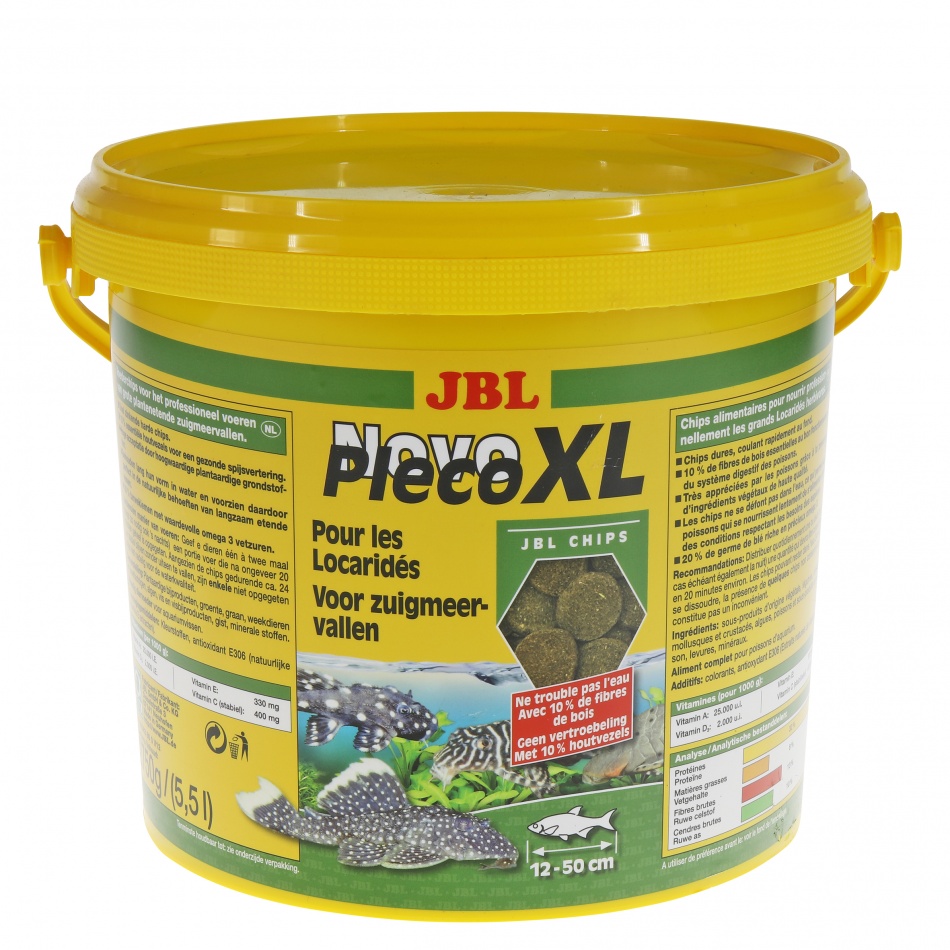 Hrana tablete pentru pesti erbivori JBL NovoPleco XL 5500 ml JBL