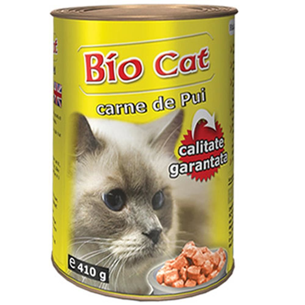 Hrana Umeda Pentru Pisici Biocat Pui 410 Gr (24/ Bax) BIOCAT