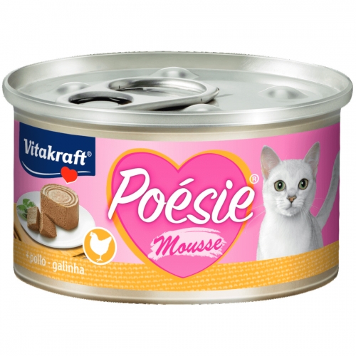 Hrana umeda pisici, Vitakraft Poesie, Mousse cu Pui, 85 g petmart.ro imagine 2022