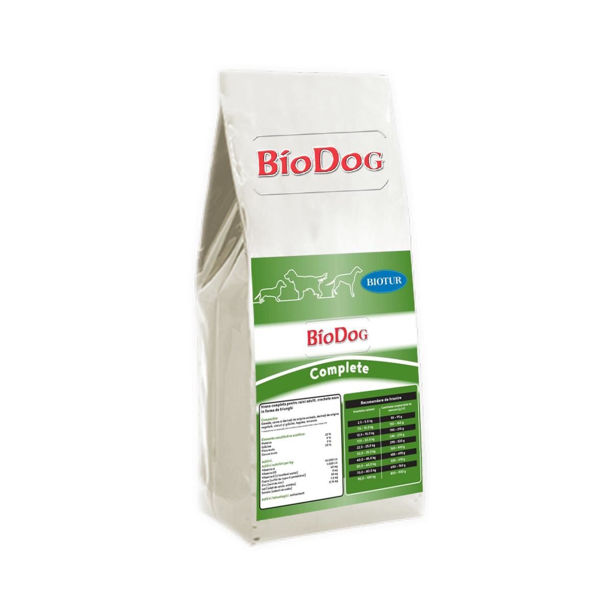 Hrana Uscata Pentru Caini Biodog Complete 20 Kg BIODOG