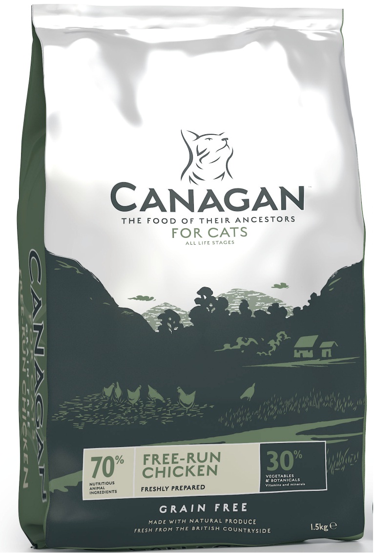 Canagan Cat Grain Free cu Pui, 375 g Canagan