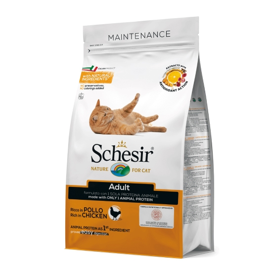 Schesir Cat Adult Monoprotein Pui, 400 g petmart
