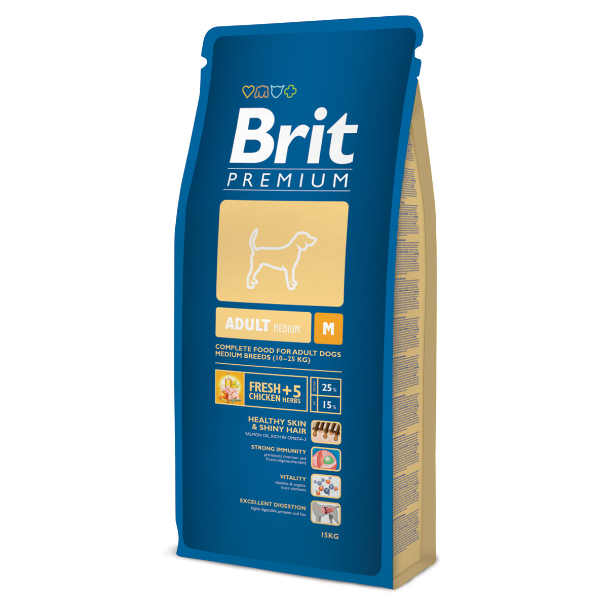 Brit Premium Adult Medium 3 Kg: 35,06 RON - PetMart PetShop