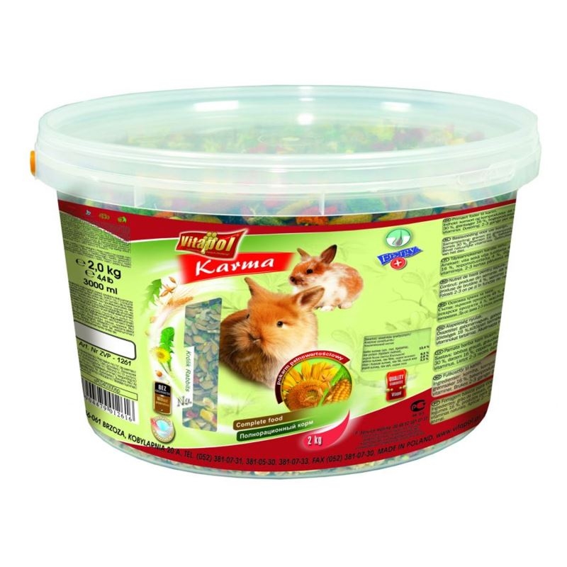 Hrana completa pentru iepuri Vitalpol, 2 kg petmart.ro imagine 2022