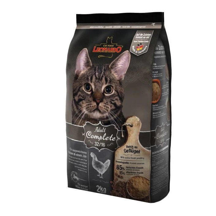 Hrana Pisica Leonardo Adult Complete 32/16, 2 kg Bewi Cat