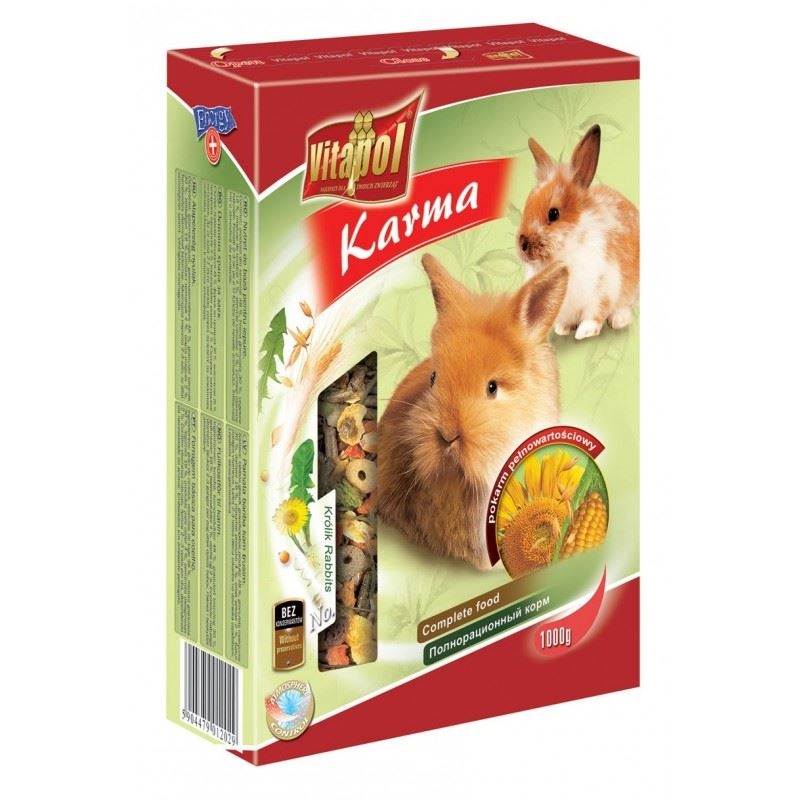 Hrana standard iepuri Vitapol, 1 kg petmart.ro