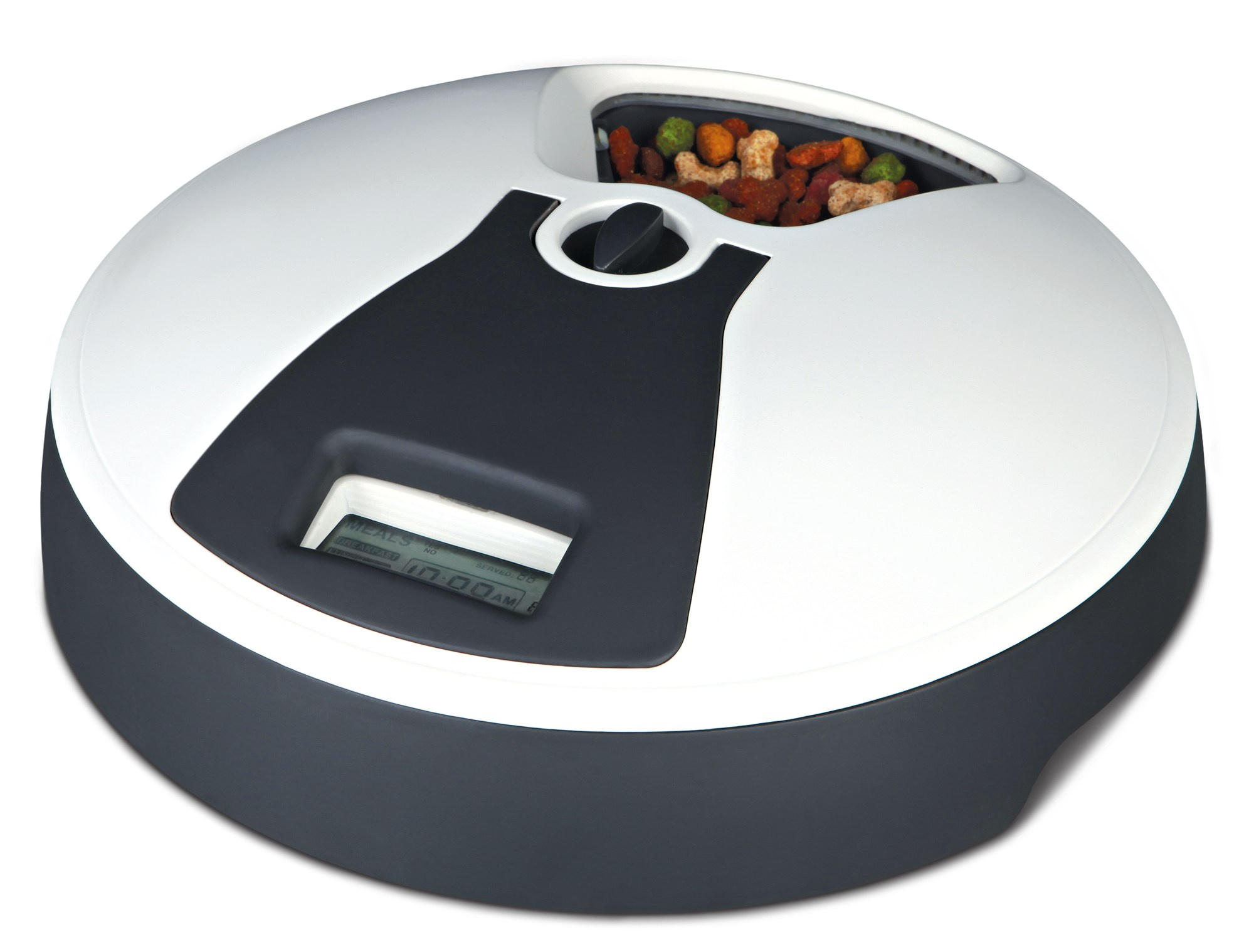 Hranitor Automat TX6 6×240 ml 10 cm Granit/ Alb 24383 petmart.ro
