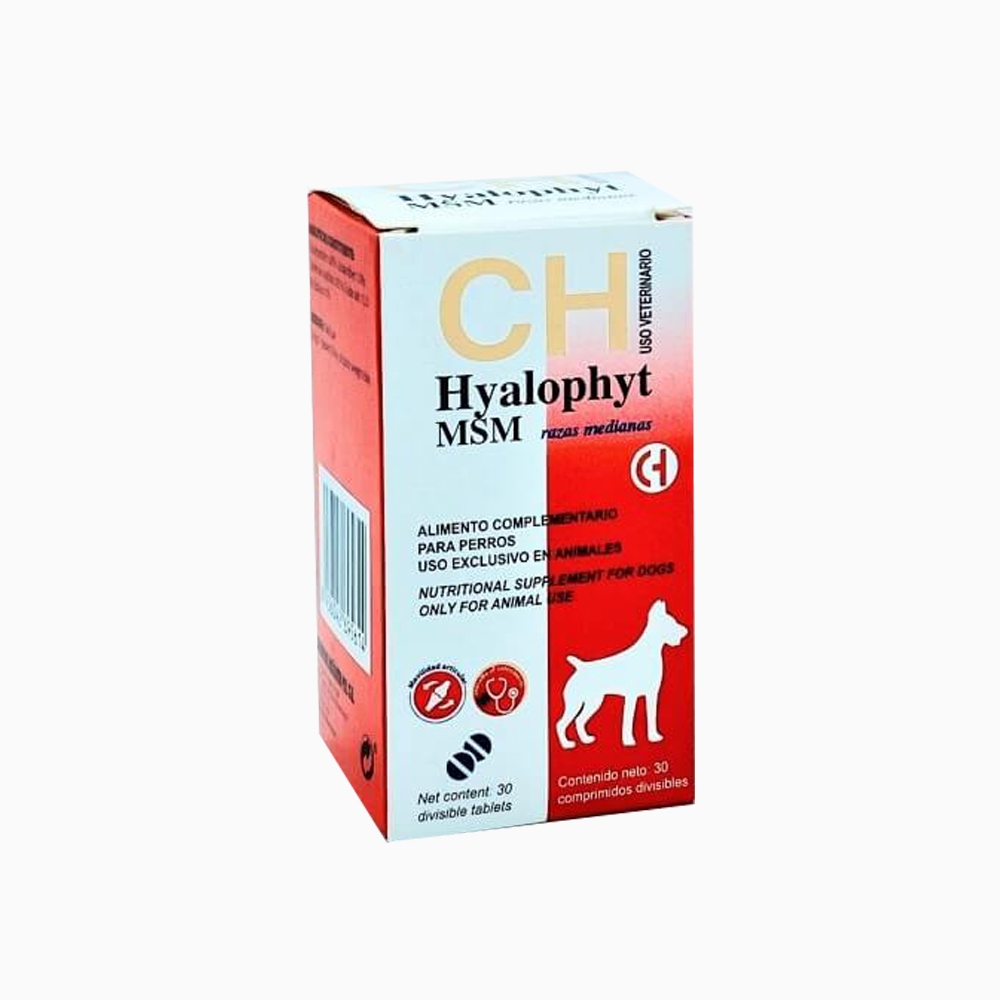Hyalophyt MSM Medium, supliment articulatii, 30 comprimate petmart