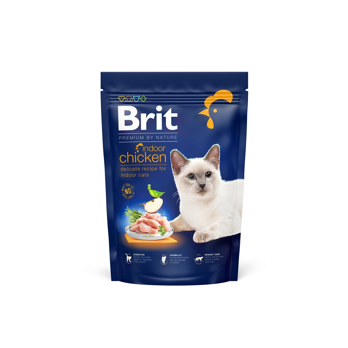Brit Premium by Nature Cat Indoor Chicken, 800 g Brit