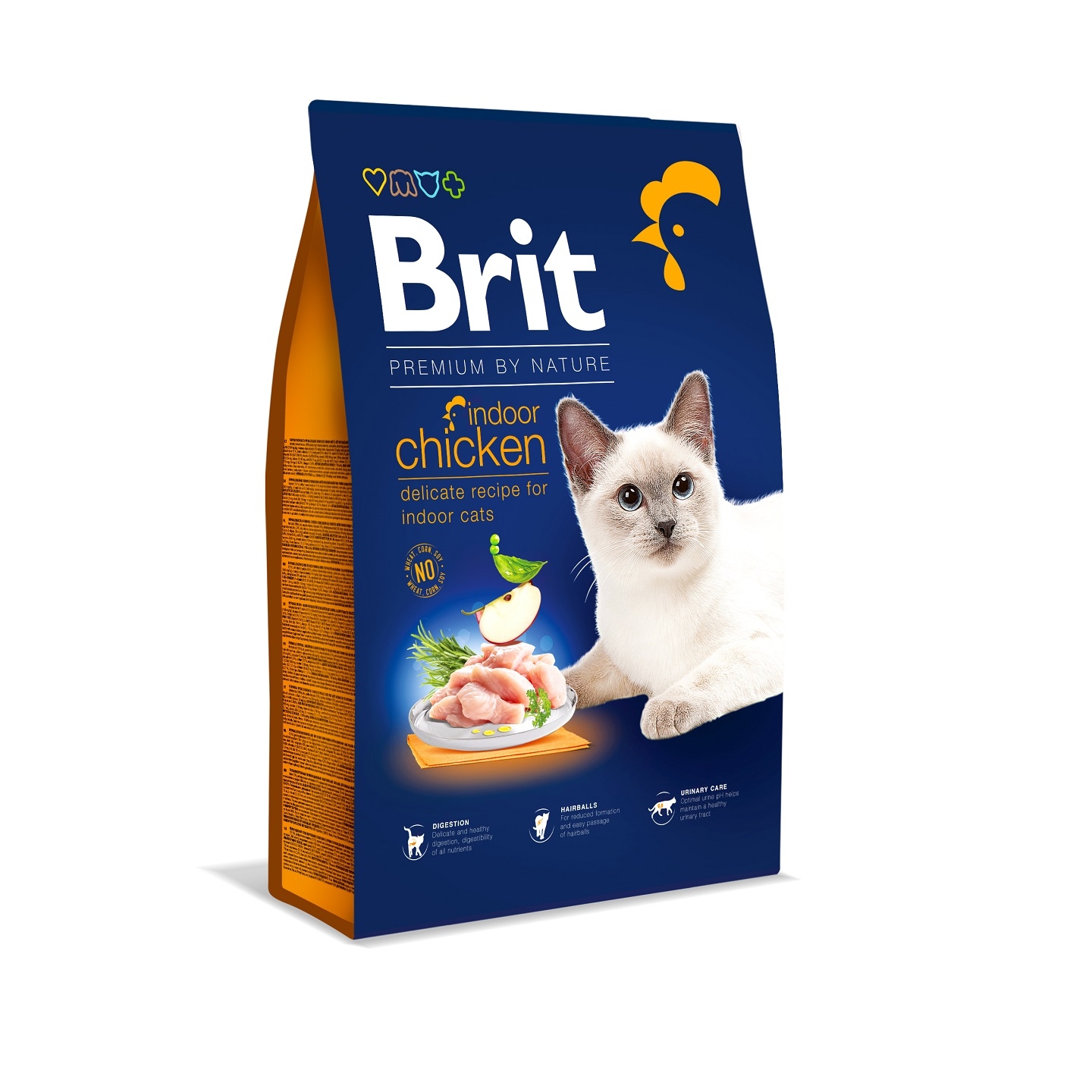 Brit Premium by Nature Cat Indoor Chicken, 8 kg Brit