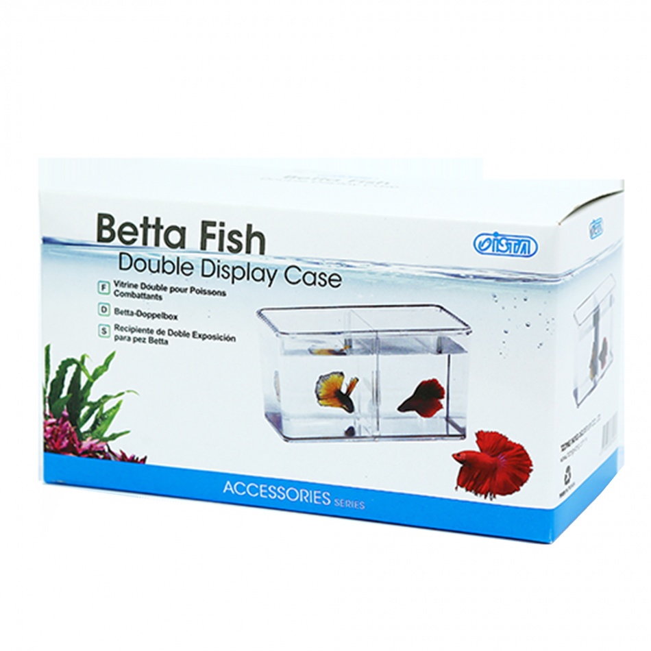 ISTA Betta Fish Double Display Case petmart