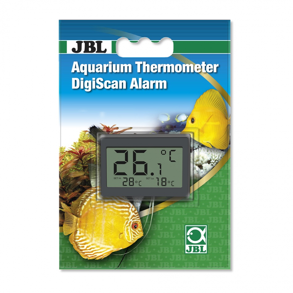 JBL Aquarium Thermometer DigiScan Alarm petmart