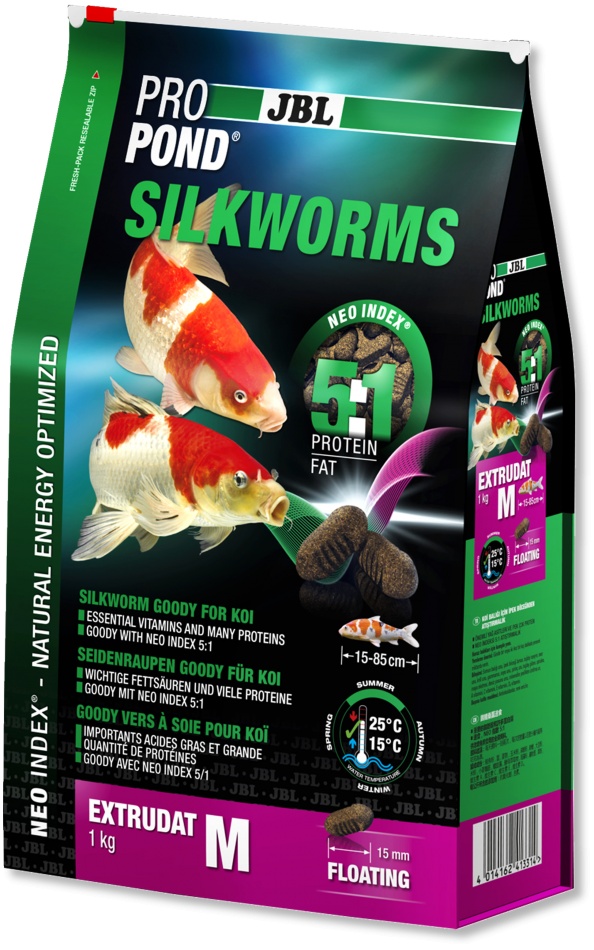 JBL ProPond Silkworms M 0.34 kg petmart