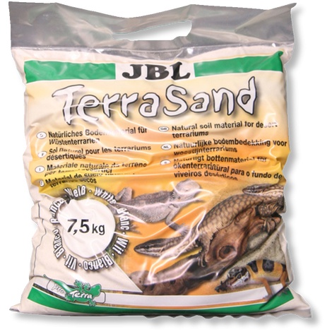 JBL Substrat pentru terarii TerraSand White 7,5 kg JBL