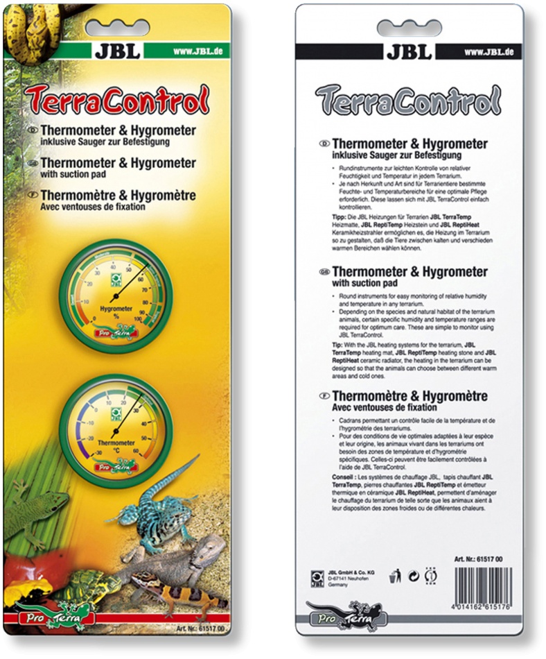 JBL TerraControl (1 Hygrometer, 1 Thermometer) petmart