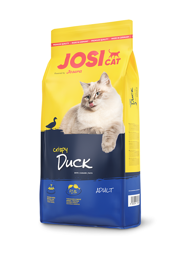 JosiCat Crispy Duck, 18 kg JOSERA