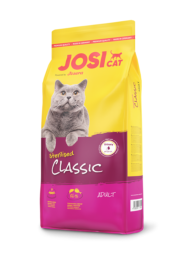 JosiCat Sterilised Classic, 18 kg JOSERA