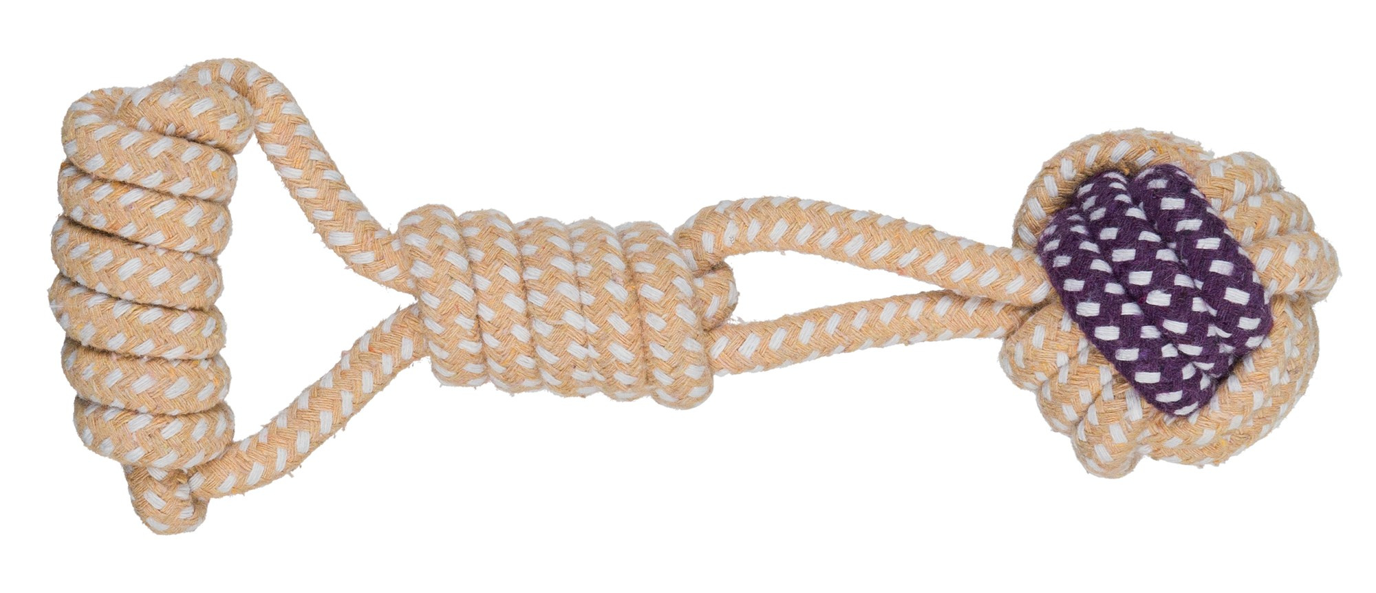 Jucarie textil robust 6/23 cm pentru caini talie mica 32813