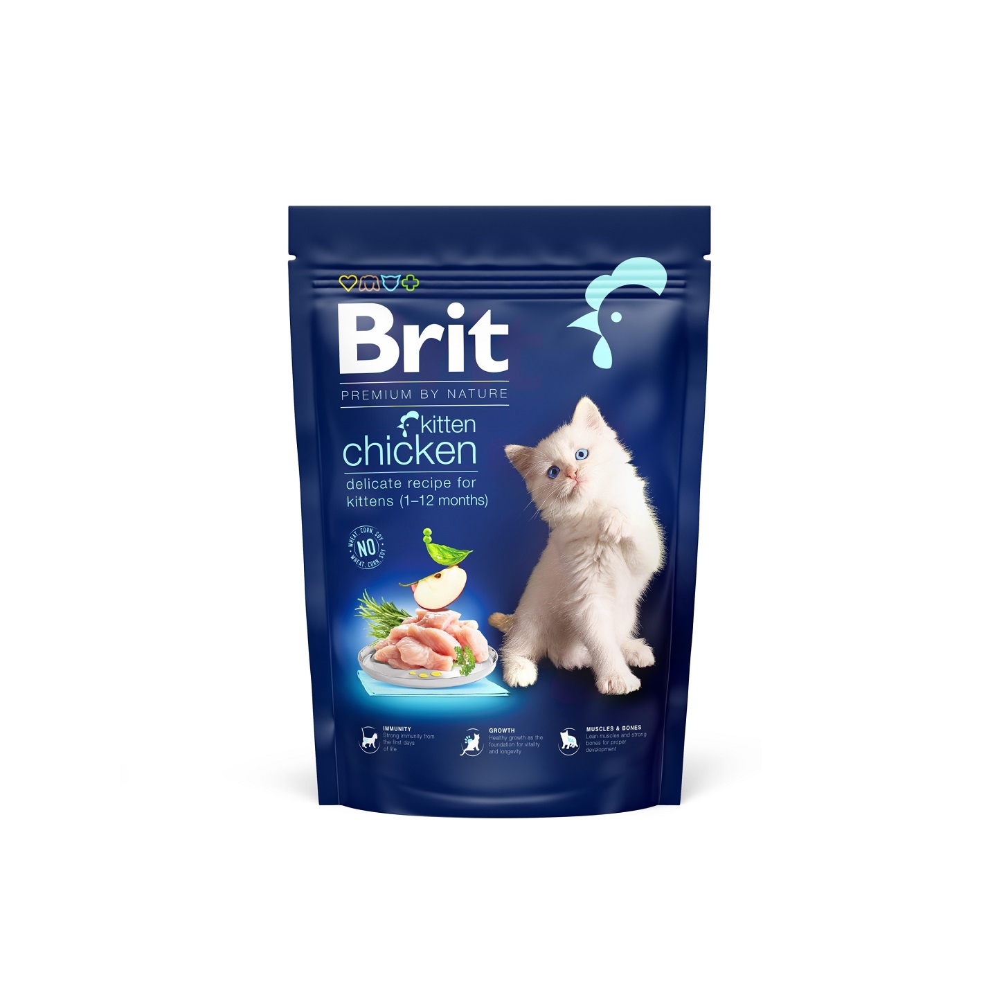Brit Premium by Nature Cat Kitten Chicken, 800 g Brit
