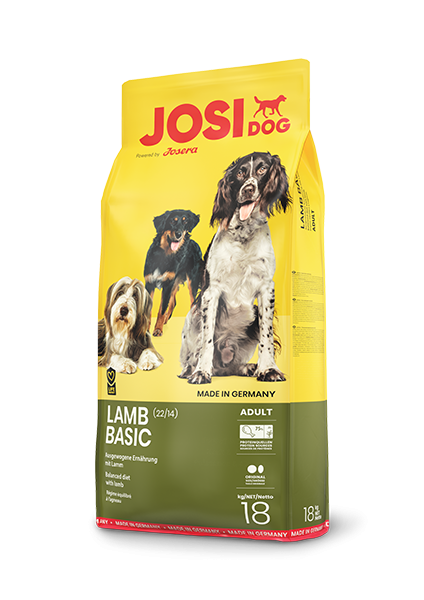 JosiDog Lamb Basic, 18 kg JOSERA