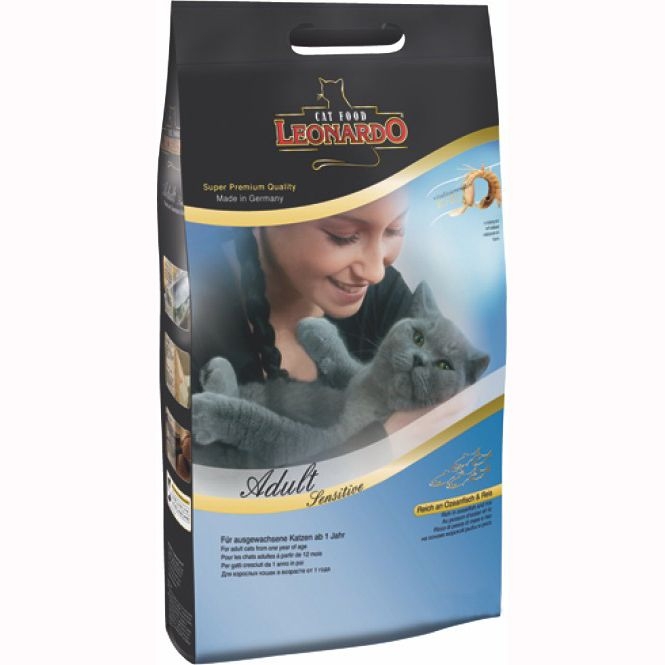 Leonardo pisica sensitive peste, 2 kg