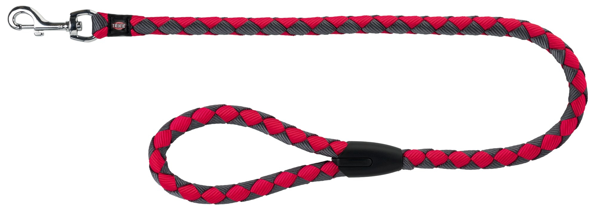 Lesa coarda 1 m/12 mm fuchsia/gri 143411