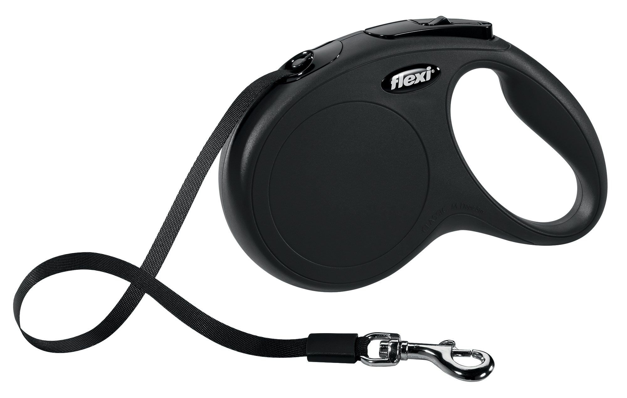 Lesa flexi banda classic m 5 m 25 kg negru 11711