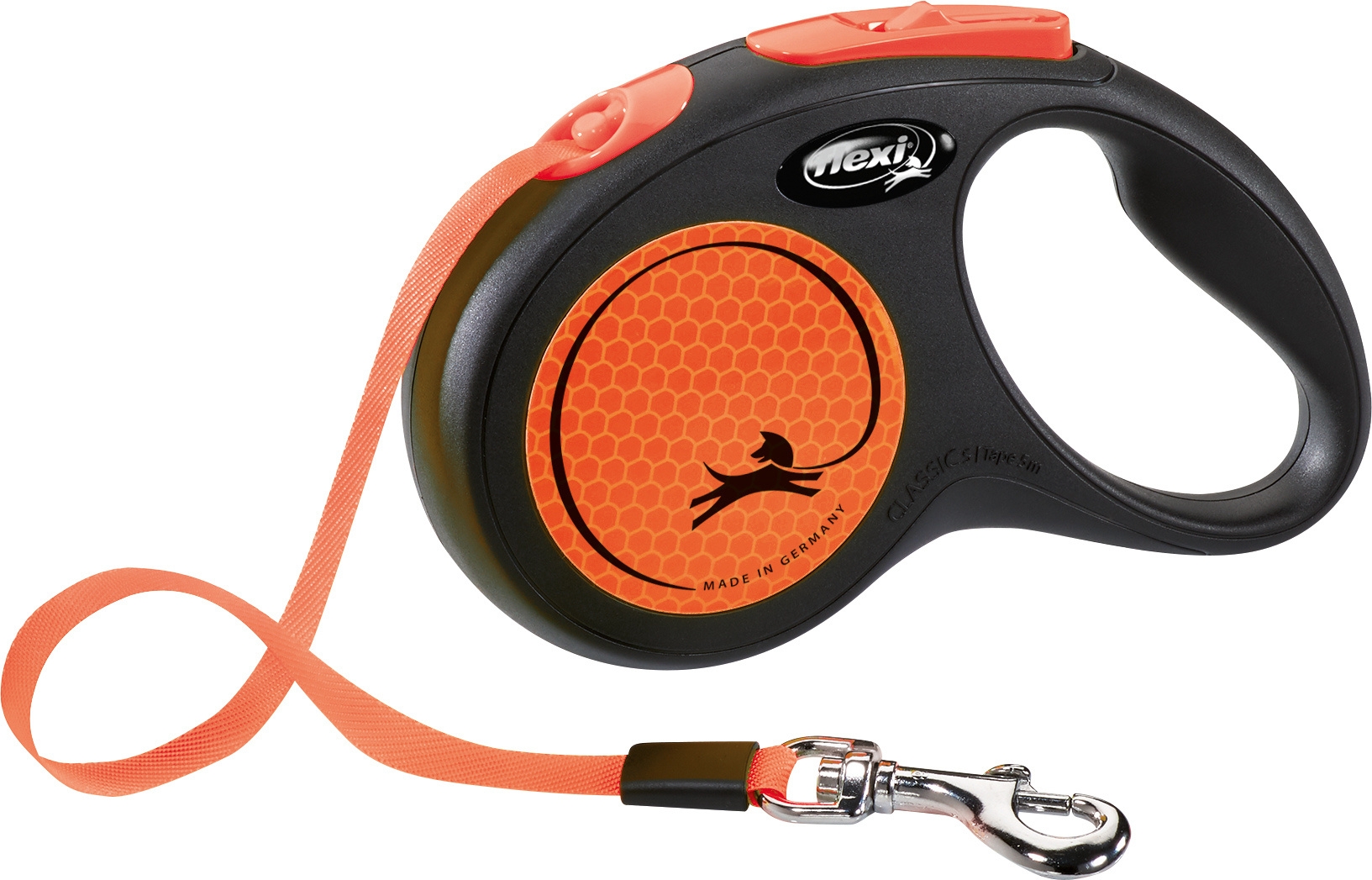 Lesa flexi banda m: 5m/25kg portocaliu neon 209327