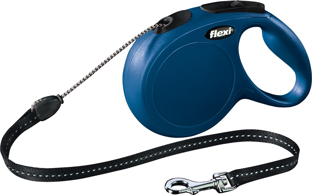 Lesa flexi snur classic long m 8 m 20 kg albastru 11812