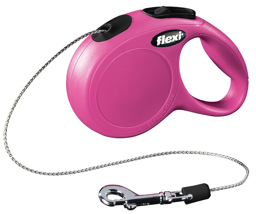 Lesa flexi snur classic xs 3 m 8 kg roz 11776