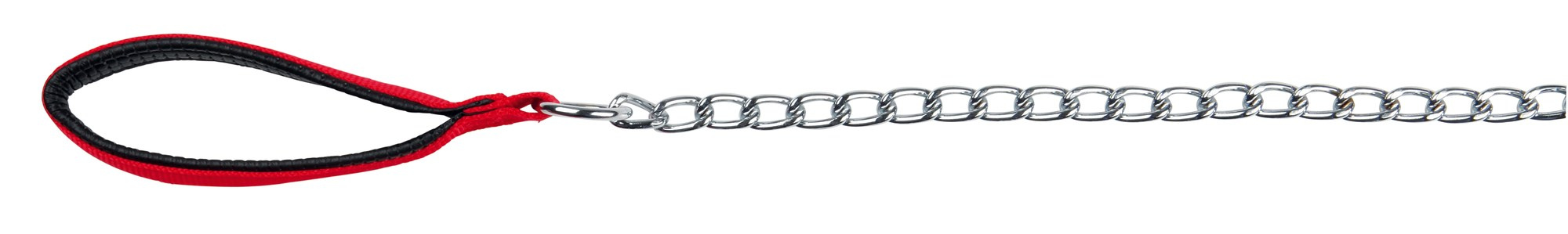 Lesa lant clasic maner chinga 1 m/4 mm rosu 14033