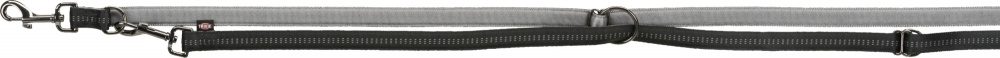 Lesa softline elegance ajustabila m–l: 2.00 m/20 mm negru/gri 115501